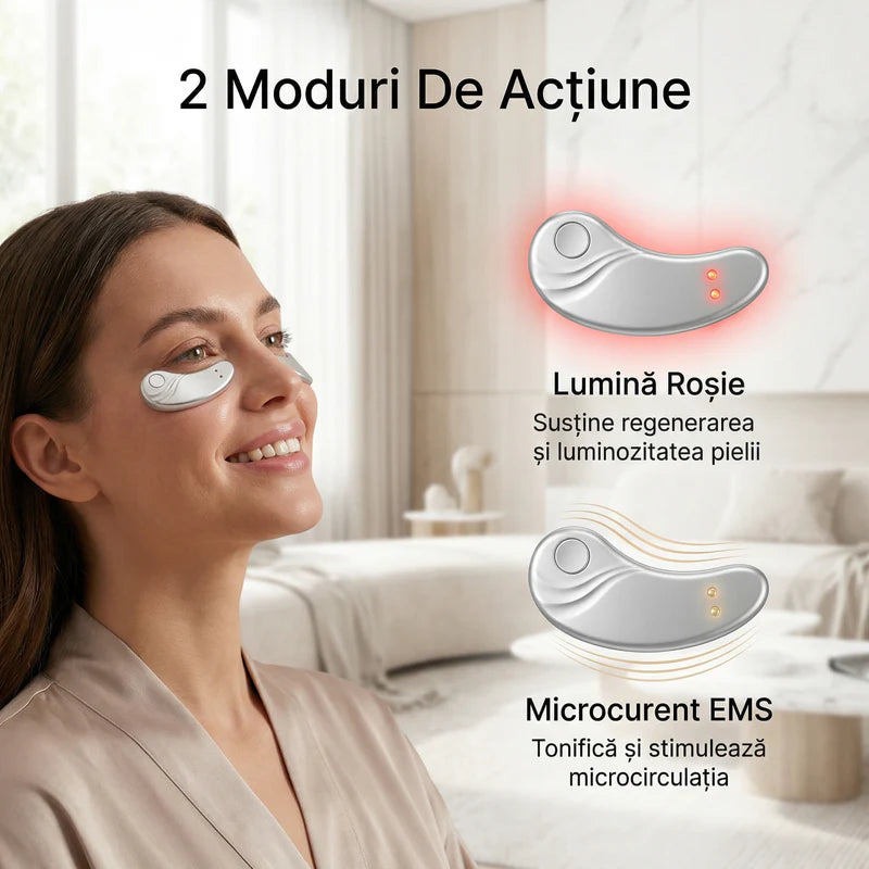 EMS Eye Patch™ – Dispozitiv Anti-Cearcăne și Riduri pentru Ochi